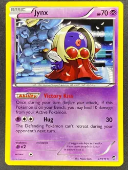 Pokemon Jynx 37/111 FFI Furious Fists LP/NM - Image 1