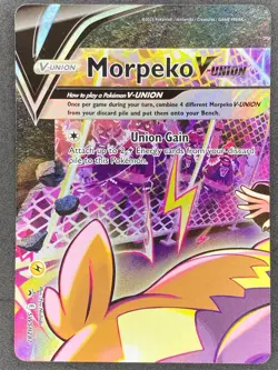 Pokemon Morpeko V-Union SWSH287 SWSH Black Star Promo NM - Image 1
