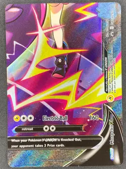 Pokemon Morpeko V-Union SWSH290 SWSH Black Star Promo NM - Image 1