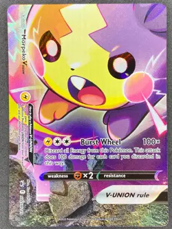Pokemon Morpeko V-Union SWSH289 SWSH Black Star Promo NM - Image 1