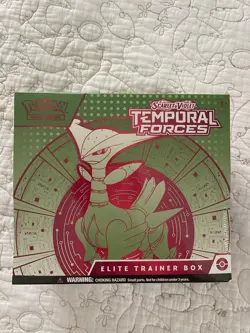 Pokemon Temporal Forces Elite Trainer Box Iron Leaves - Image 1