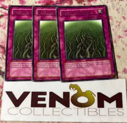 3x (VLP) - Wall of Thorns - CRMS-EN079 - Rare - 1st Edition YuGiOh - Image 1