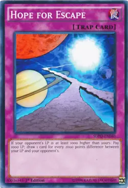 1x (NM) Hope for Escape - SDPD-EN040 - Common - 1st Edition YuGiOh - Image 1