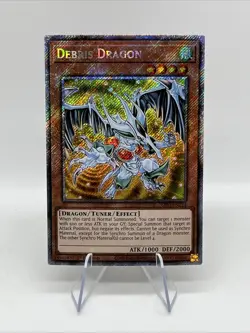 YUGIOH DEBRIS DRAGON RA03-EN214 QUARTER CENTURY SECRET 1ST EDITION NM - Image 1
