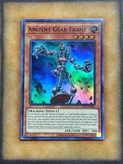 Yugioh Ancient Gear Frame OP26-EN005 Super Rare NM - Image 1