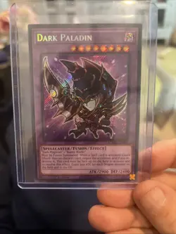 Yu-Gi-Oh! TCG DARK PALADIN SECRET RARE BLMM-EN008 1st Edition MINT CONDITION - Image 1