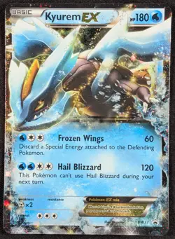 Kyurem EX 2012 Black Star Promo Holo Pokemon Card BW37 (NM) - Image 1