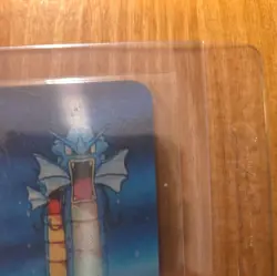 1998 Vintage Pokemon Gyarados Lenticular 3D Nintendo Promo Card PIKA-0027D - Image 5