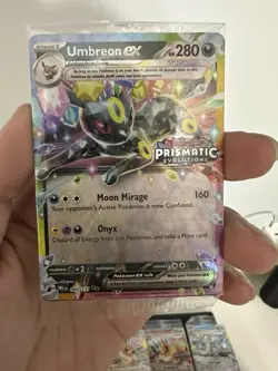 Prismatic Evolutions Surprise Box Sealed Stamped EX Promo Cards COMPLETE SET 9/9 - Image 3
