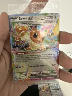 Prismatic Evolutions Surprise Box Sealed Stamped EX Promo Cards COMPLETE SET 9/9 - Image 5