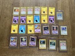 1996-1999 Pokemon Lot of 185 Cards Base Jungle Japanese Excellent Condition - Image 2