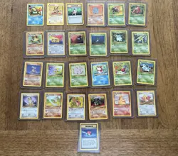 1996-1999 Pokemon Lot of 185 Cards Base Jungle Japanese Excellent Condition - Image 3