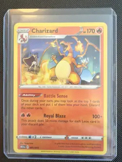 Charizard 2025 McDonald’s Happy Meal Pokemon Promo Card M24 001/015 NM - Image 1