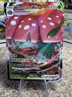 Venusaur VMAX SWSH102 SWSH: Sword & Shield Promo Cards Holo - Image 2