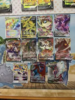 Pokemon Card Full Art Alt Art Fire Rayquaza Celebi Pikachu - Image 2