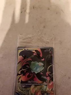 Pokemon Mega Evolutions Bulbasaur Box Topper Card #133/132 Promo - Image 2