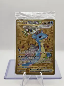 Pokemon TCG Scarlet & Violet Promo Cards Lapras ex # SVP164 Promo Near Mint - Image 1