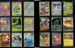Lot of (360) Assorted English Pokemon Cards in Binder w/ Pikachu Gyarados Mew - Image 3