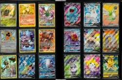 Lot of (360) Assorted English Pokemon Cards in Binder w/ Pikachu Gyarados Mew - Image 5