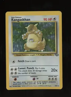 Pokemon TCG Kangaskhan Holo Rare Card 5/64 Jungle 1999 WOTC Unlimited - Image 1