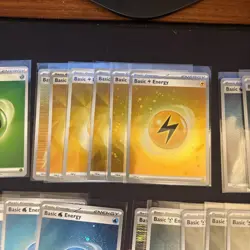 Pokemon Lot Of 40 Holo Energy Cards Mostly Recent Sets Prismatic Cosmic - Image 3