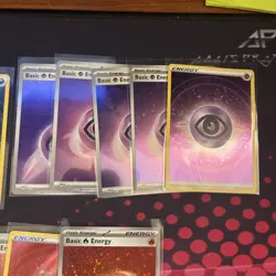 Pokemon Lot Of 40 Holo Energy Cards Mostly Recent Sets Prismatic Cosmic - Image 5