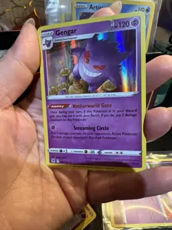 Gengar 66/196 Lost Origin Holo Rare Pokemon Card Pokemon TCG 066/196 - Image 2
