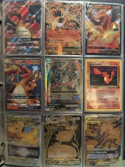 Pokemon Binder And Card Lot - Image 1