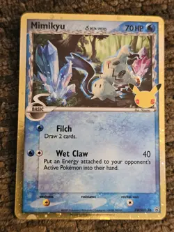 Mimikyu (Delta Species) SWSH136 SWSH: Sword & Shield Promo Cards Holo Near Mint - Image 1