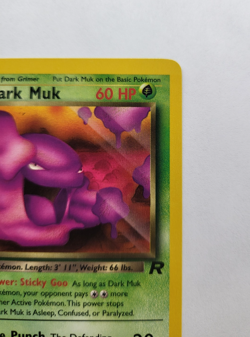 Dark Muk 41/82 Uncommon- 1st Edition Team Rocket Vintage Pokemon Card - NM - Image 2