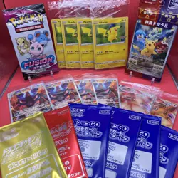 Lot of Sealed Pokemon Trading Card Game Promos | Sealed Promo Cards, Box Toppers - Image 1