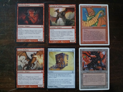 MTG Lot of 12 Cards Utvara Hellkite, Balefire Dragon,Birds of Paradise, Uba Mask - Image 1