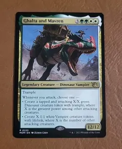 NM Ghalta and Mavren #225 March of the Machine MOM - Image 1