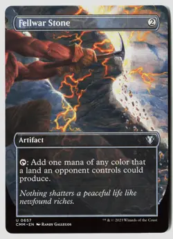Commander Masters #657 Fellwar Stone (Borderless) - Image 1