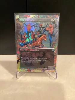 Web-Warriors (Borderless) Marvel's Spider-Man Foil - Image 1