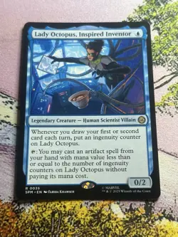 Lady Octopus, Inspired Inventor - MTG SPM Marvel's Spider Man - NM/MINT - Image 1
