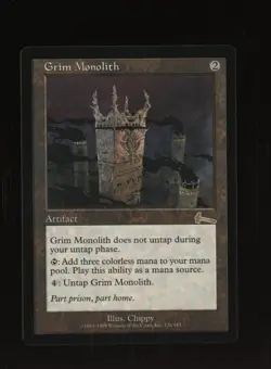 Magic: The Gathering Grim Monolith Urza's Legacy MTG - Image 1