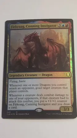 MTG Firkraag, Cunning Instigator Foil Deck Exclusive M Commander Baldur's Gate - Image 1