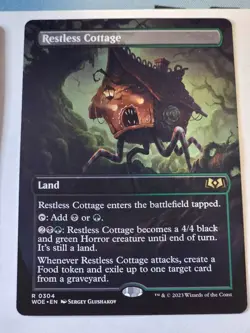 MTG - Restless Cottage Borderless - Wilds of Eldraine - Image 1