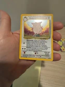 Pokemon TCG Clefable Jungle 1/64 Holo Unlimited Holo Rare No Symbol Misprint - Image 3
