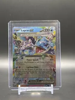 Pokemon TCG - Lapras EX 032/142 Double Rare - Stellar Crown - NM - Image 1