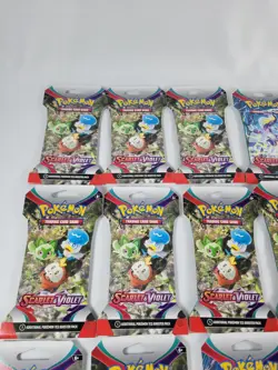 Lot of 25 Pokemon TCG Scarlet & Violet Base Set Sleeved Booster Packs - New - Image 3