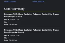Pokemon Center ETB Mega Evolution 2-Pack Gardevoir Lucario Pre Order Confirmed - Image 2