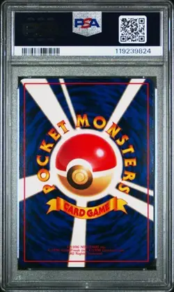 1998 POKEMON JAPANESE VENDING Series 3 - GOLDUCK #55 PSA 9 - Image 2