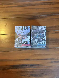 Pokemon TCG: Black Bolt and White Flare Booster Bundle In Hand - Image 1