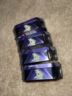 Lot of (4) Triple Whammy (Tyranitar] Pokemon Tins Brand New Sealed - Image 4