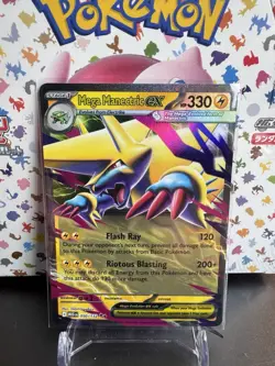 Mega Manectric ex (Double Rare) 050/132 - Mega Evolution Pokemon - NM/M ShipsNow - Image 1