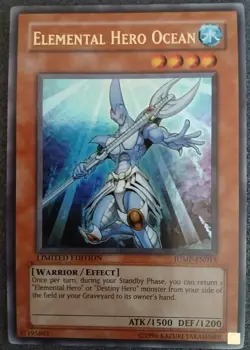 Yu-Gi-Oh! TCG Elemental Hero Ocean JUMP-EN013 Shonen Jump Promo Card - Image 1