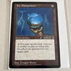 MTG Magic The Gathering - Icy Manipulator - Oversized 6x9 Radiant Season Card - Image 1