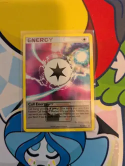 Pokemon Card - Call Energy Majestic Dawn Crosshatch League Promo 92/100 Holo - Image 1